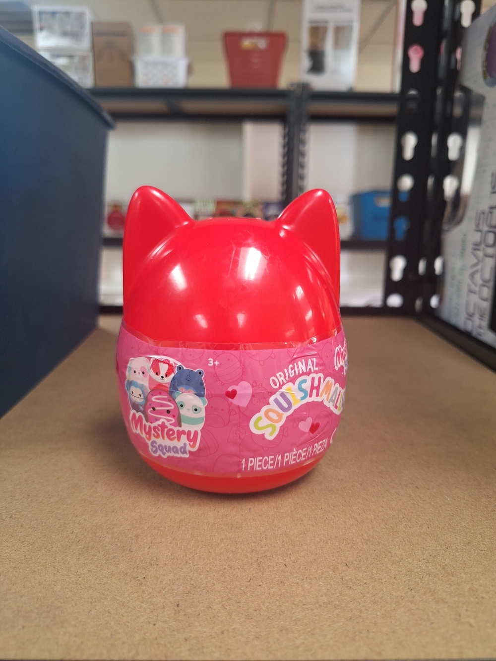 Squishmallows Squad Surprise Toy - Red and Pink Capsule